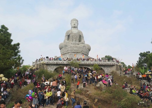 Chùa Phật Tích, huyện Tiên Du, Bắc Ninh: Công trình đậm đà bản sắc dân tộc (27/3/2018)